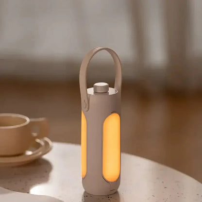 Przenośna lampa kempingowa z regulacją jasności i trzema barwami światła – idealna do użytku na zewnątrz, 10 000 mAh, czas pracy 11–180 godzin