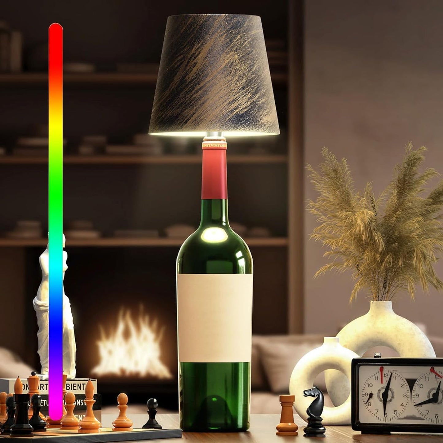 Przenośna Lampa LED z Dotykowym Sterowaniem, Akumulator 5500 mAh, Regulacja Jasności, Ładowanie USB