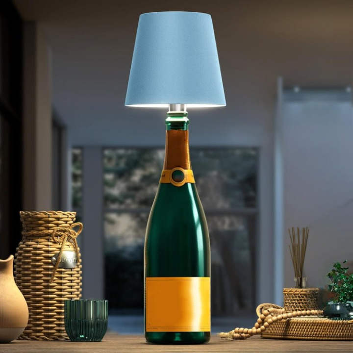 Przenośna Lampa LED z Dotykowym Sterowaniem, Akumulator 5500 mAh, Regulacja Jasności, Ładowanie USB