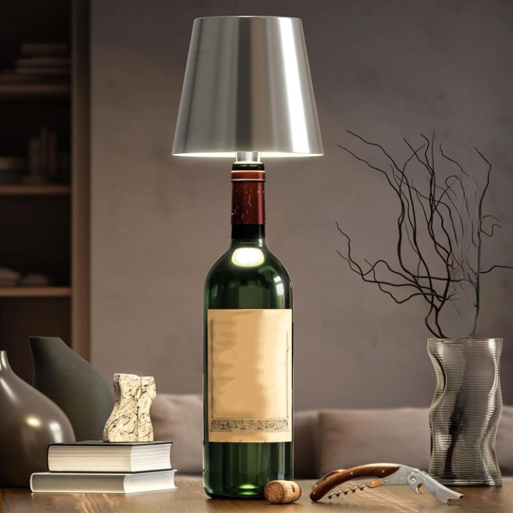Przenośna Lampa LED z Dotykowym Sterowaniem, Akumulator 5500 mAh, Regulacja Jasności, Ładowanie USB