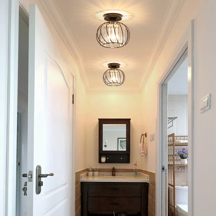 Rzeźbiona Lampa Sufitowa z Szkła ? Nordycki Design do Sypialni i Salonu
