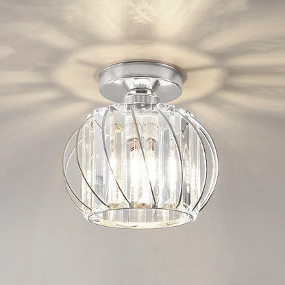 Rzeźbiona Lampa Sufitowa z Szkła ? Nordycki Design do Sypialni i Salonu