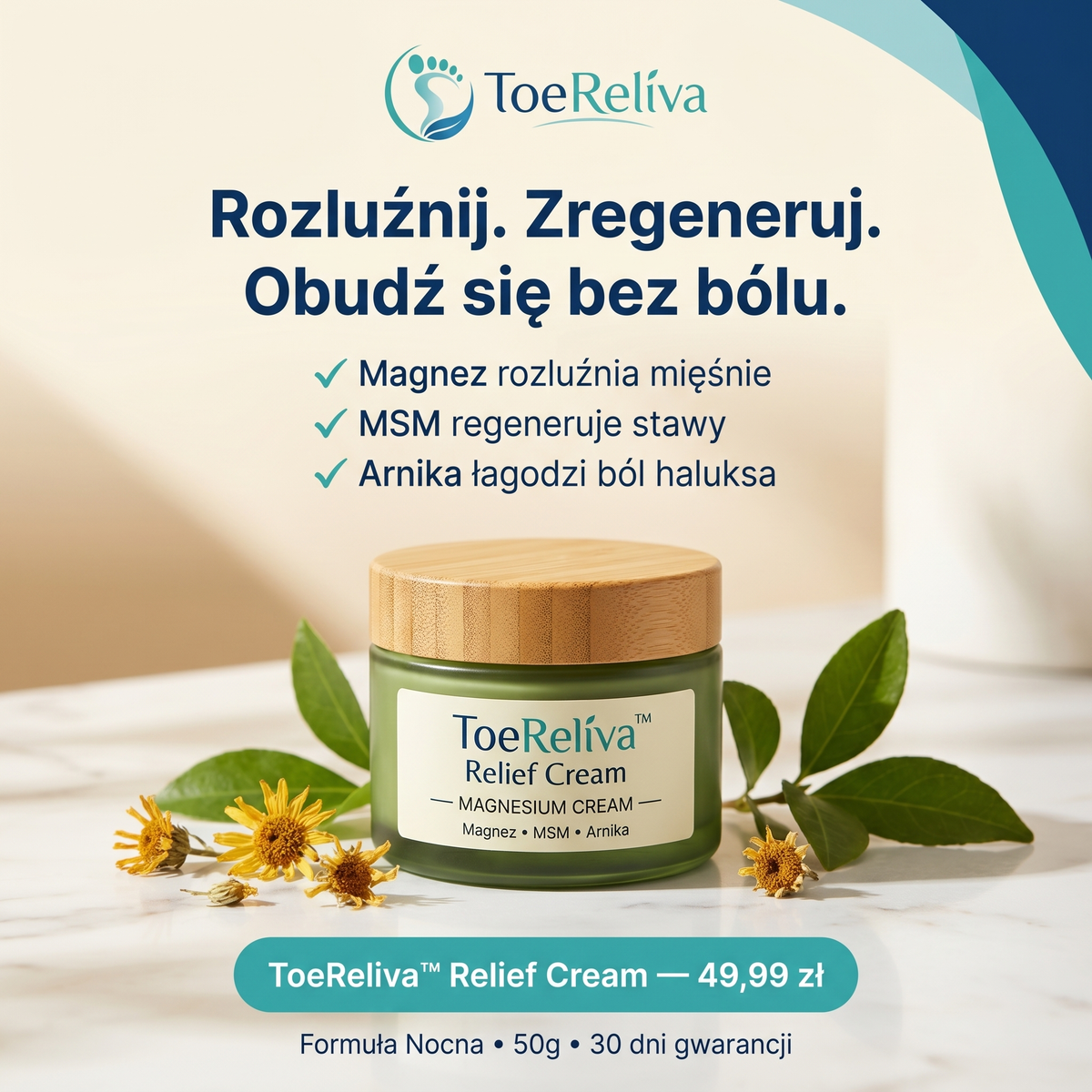 Separatory Palców na Haluksy z Elastycznego Silikonu | Wygodny Design dla Ulgowego Odpoczynku Stóp