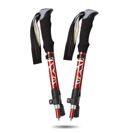 Składane kijki do Nordic Walking z ergonomicznym uchwytem – lekkie i kompaktowe