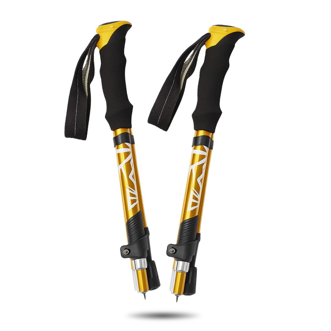 Składane kijki do Nordic Walking z ergonomicznym uchwytem – lekkie i kompaktowe