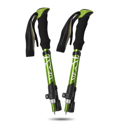 Składane kijki do Nordic Walking z ergonomicznym uchwytem – lekkie i kompaktowe