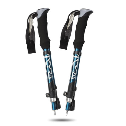 Składane kijki do Nordic Walking z ergonomicznym uchwytem – lekkie i kompaktowe