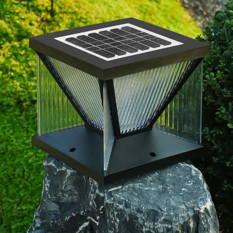 Słoneczna Lampa Ogrodowa LED – Oświetlenie Zewnętrzne do Ogrodu, Idealne do Ścieżek i Tarasów, Ekologiczne i Stylowe