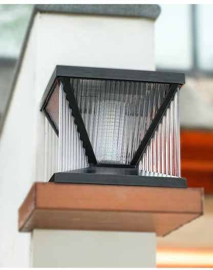 Słoneczna Lampa Ogrodowa LED – Oświetlenie Zewnętrzne do Ogrodu, Idealne do Ścieżek i Tarasów, Ekologiczne i Stylowe