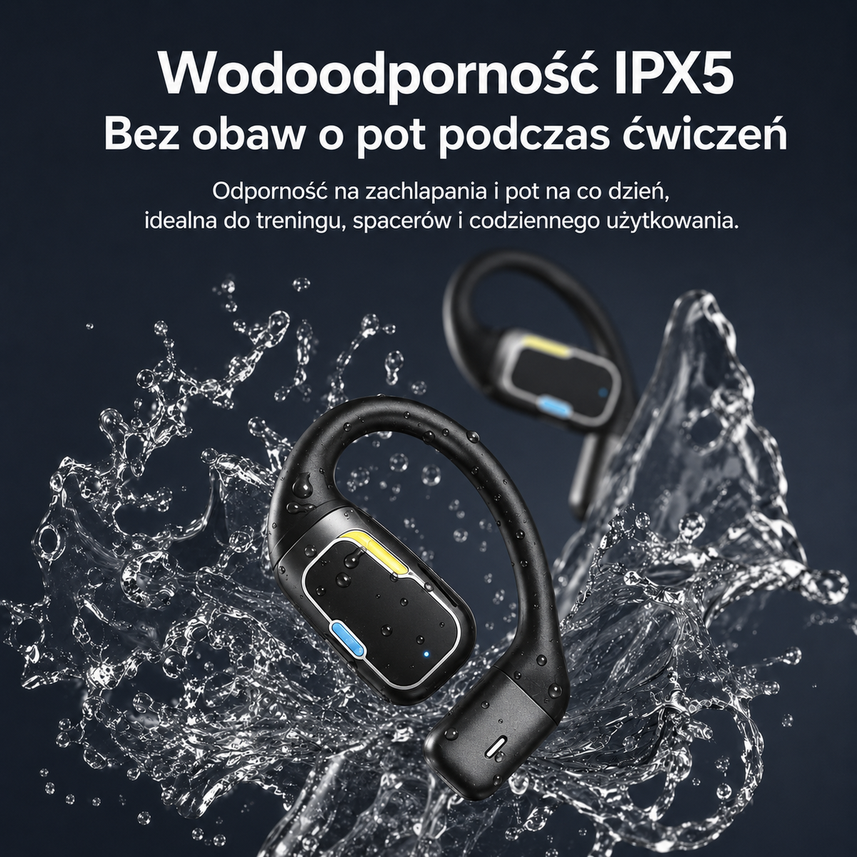 Słuchawki Bezprzewodowe AI z Tłumaczeniem w Czasie Rzeczywistym