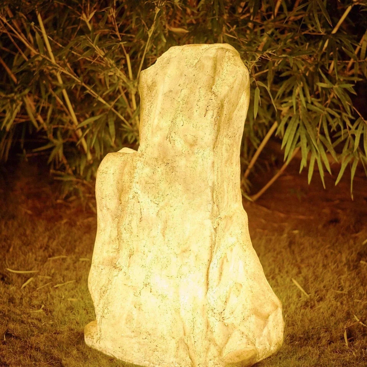 Lampa Zewnętrzna Solarna Living Stone, Oprawa E27, IP65, Do Ogrodu i Ścieżek
