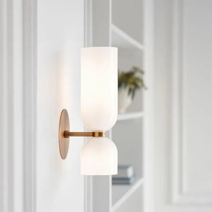 Szklana lampa ścienna LED – nowoczesne oświetlenie