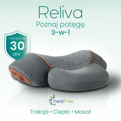 Reliva Elektryczny Masażer Karku i Odcinka Lędźwiowego