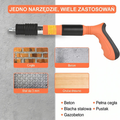 Uniwersalny Pistolet Montażowy z Ergonomicznym Uchwytem