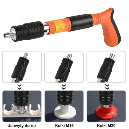 Uniwersalny Pistolet Montażowy z Ergonomicznym Uchwytem