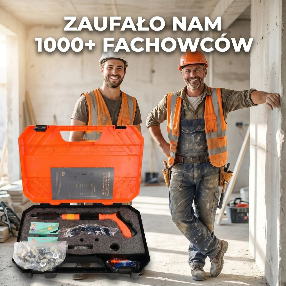 Uniwersalny Pistolet Montażowy z Ergonomicznym Uchwytem