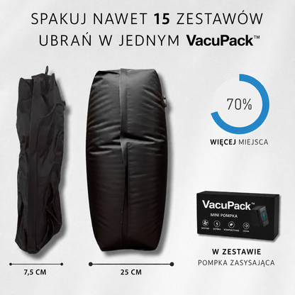 VacuPack Torba Kompresyjna z Pompką do Ubrań