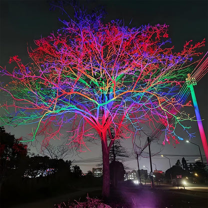 Wodoodporna RGB Lampa Ogrodowa LED do Oświetlenia Krajobrazu