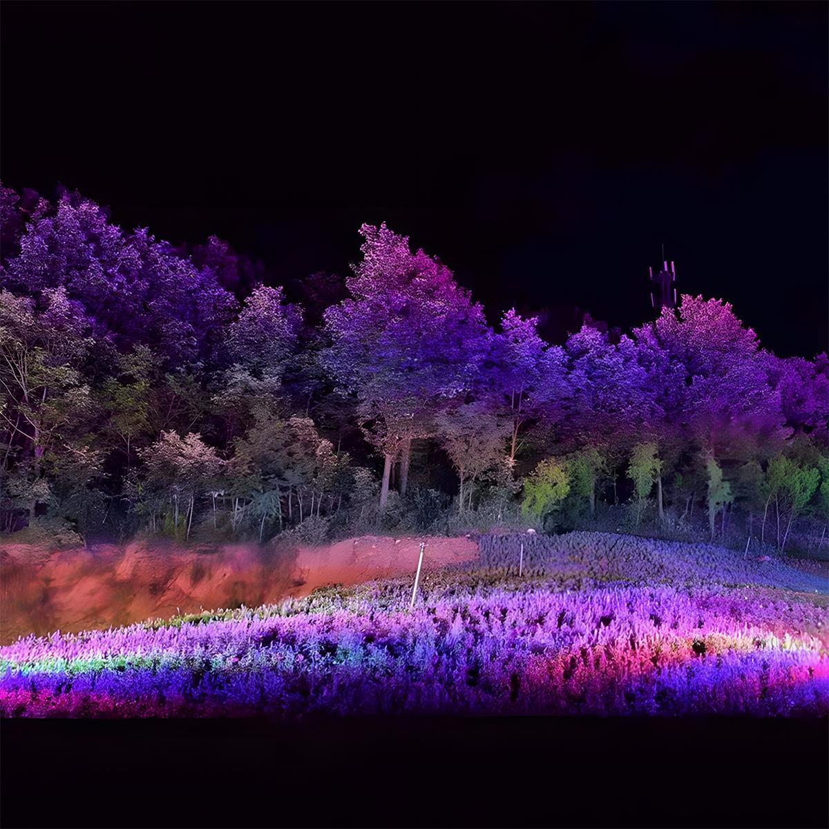 Wodoodporna RGB Lampa Ogrodowa LED do Oświetlenia Krajobrazu