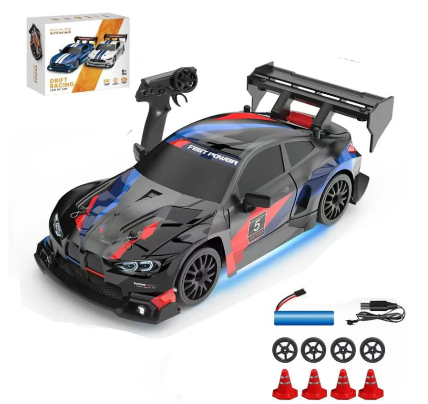 Zdalnie Sterowane Auto RC 1:24 z Wysoką Prędkością | Idealne do Wyścigów i Akrobacji