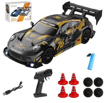 Zdalnie Sterowane Auto RC 1:24 z Wysoką Prędkością | Idealne do Wyścigów i Akrobacji