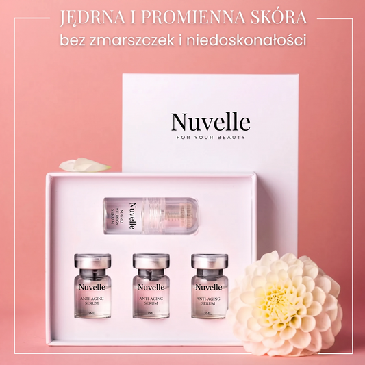 Zestaw Nawilżający Mikroinfuzji z Serum Nuvelle do Wszystkich Typów Skóry