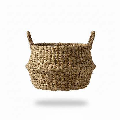 Kosz z trawy morskiej