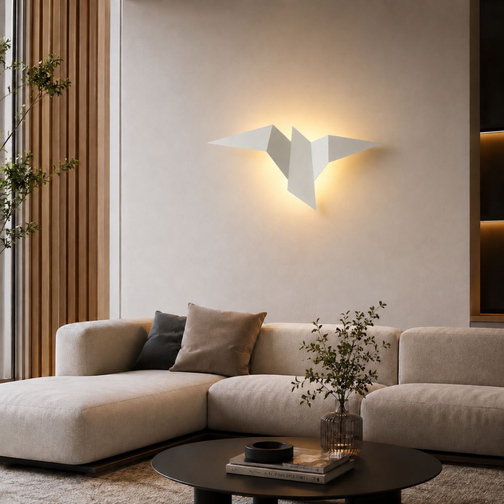 Lampa ścienna LED w kształcie ptaka – dekoracyjne oświetlenie ścienne