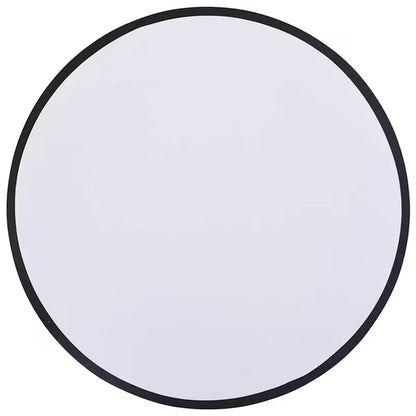 Lampa sufitowa z czarnym materiałowym kloszem