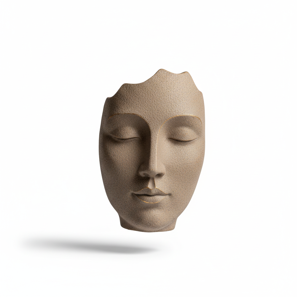 Figurka dekoracyjna Twarz