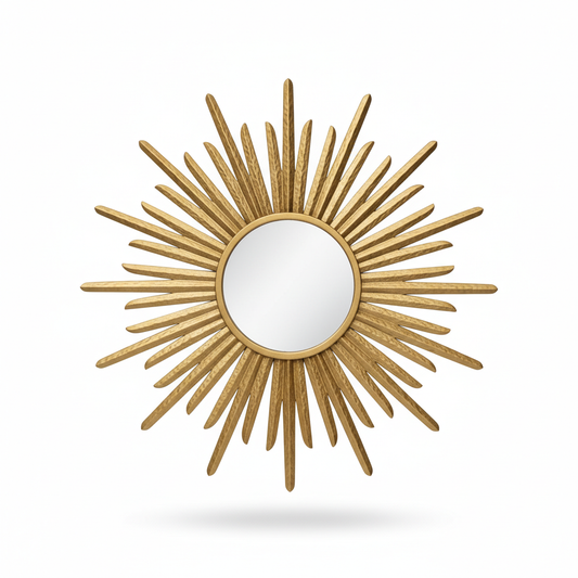 Lustro ścienne Słońce