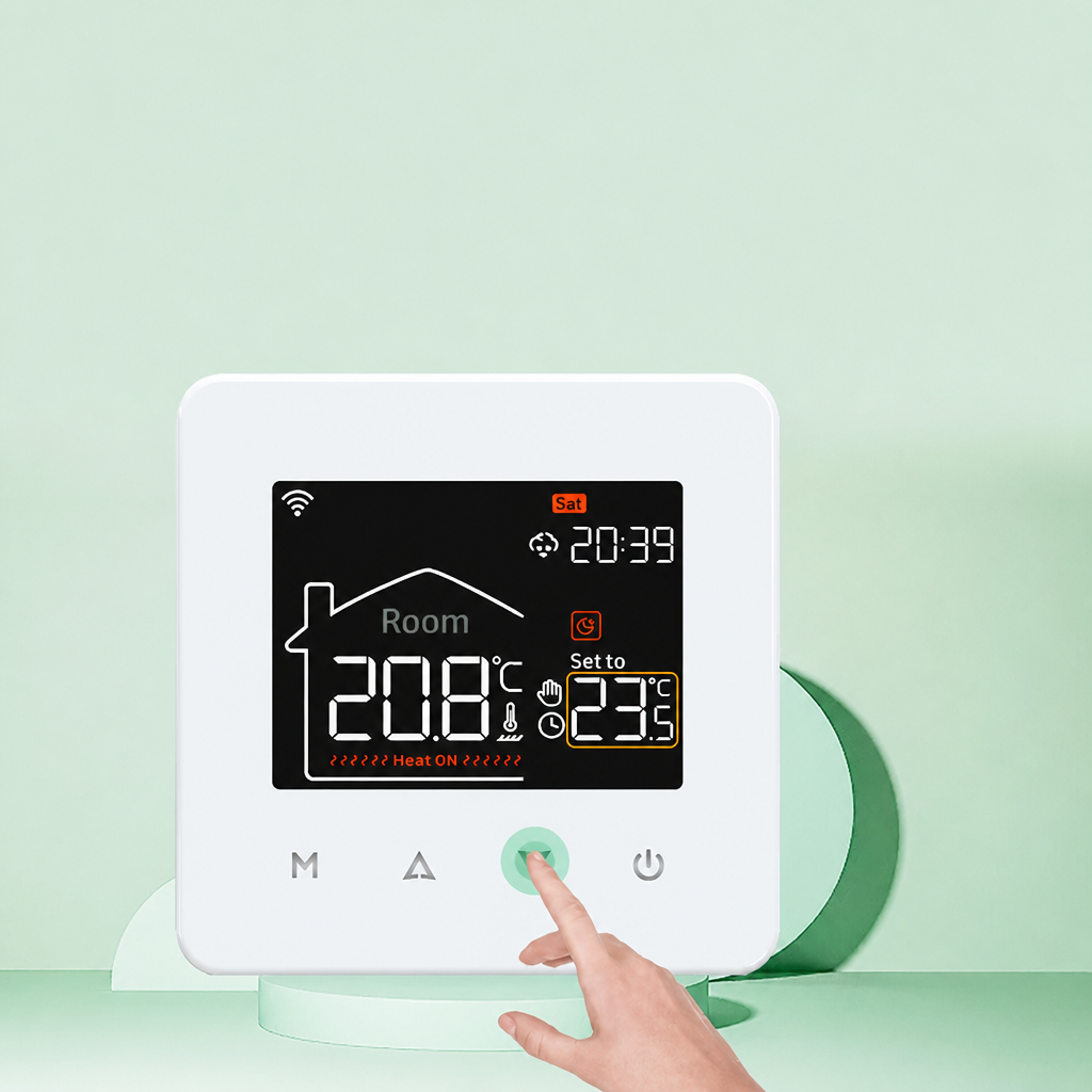 Inteligentny Termostat WiFi Elektroniczny do Ogrzewania Pokojowy - 2