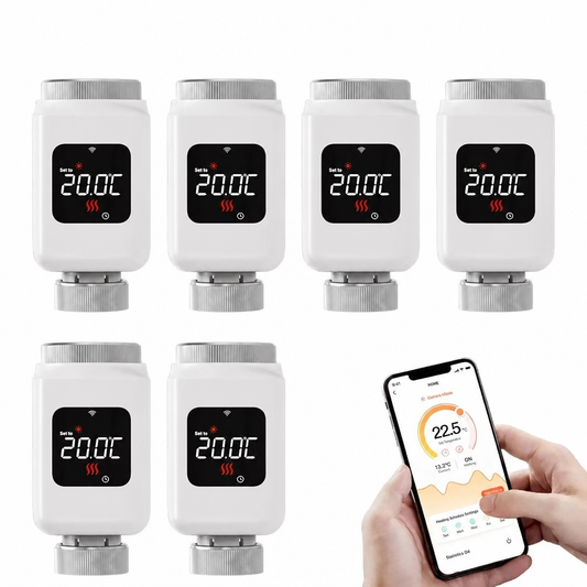 Inteligentny Programowalny Termostat WiFi do Grzejnika z Funkcja Oszczedzania Energii - 1