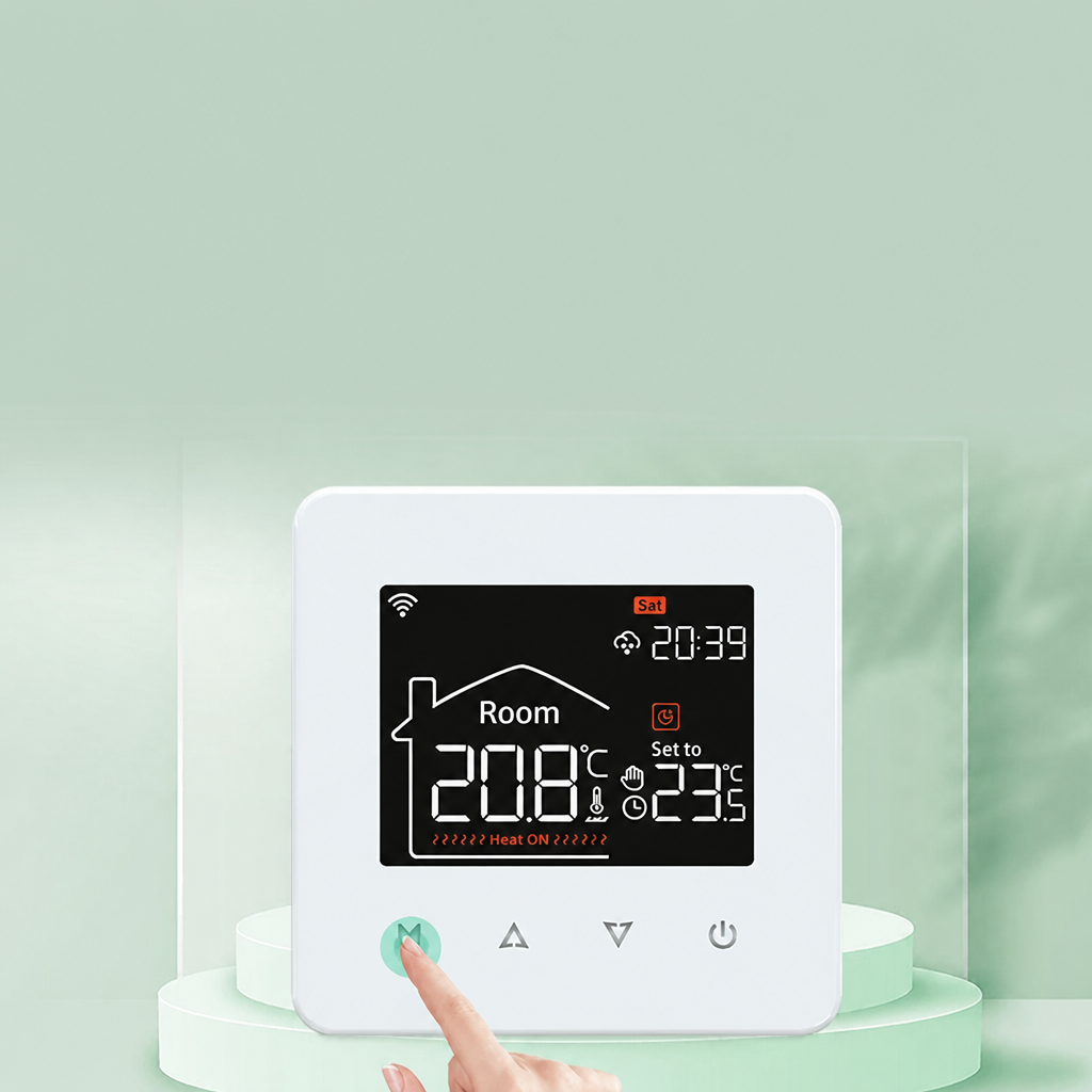 Inteligentny Termostat WiFi Elektroniczny do Ogrzewania Pokojowy - 5