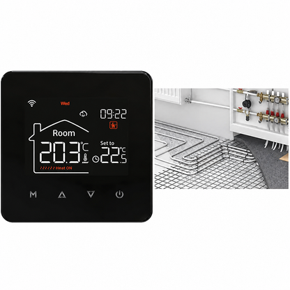 Inteligentny Termostat WiFi Elektroniczny do Ogrzewania Pokojowy - 8
