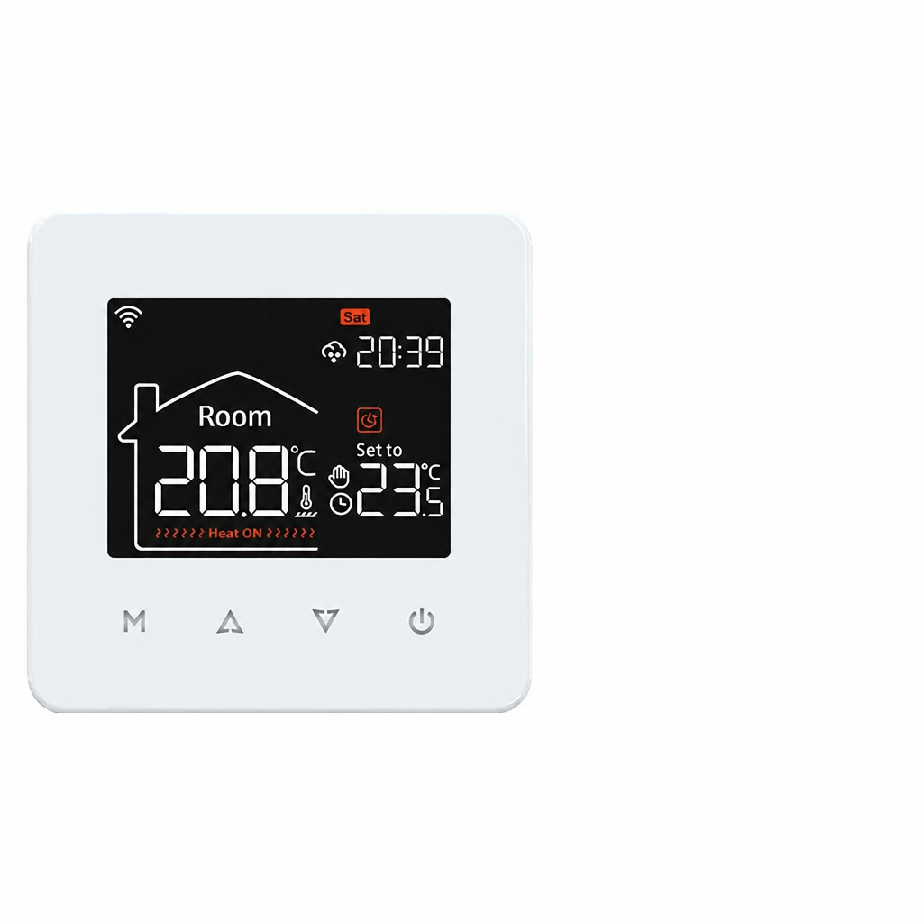 Inteligentny Termostat WiFi Elektroniczny do Ogrzewania Pokojowy - 9