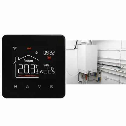 Inteligentny Termostat WiFi Elektroniczny do Ogrzewania Pokojowy - 12