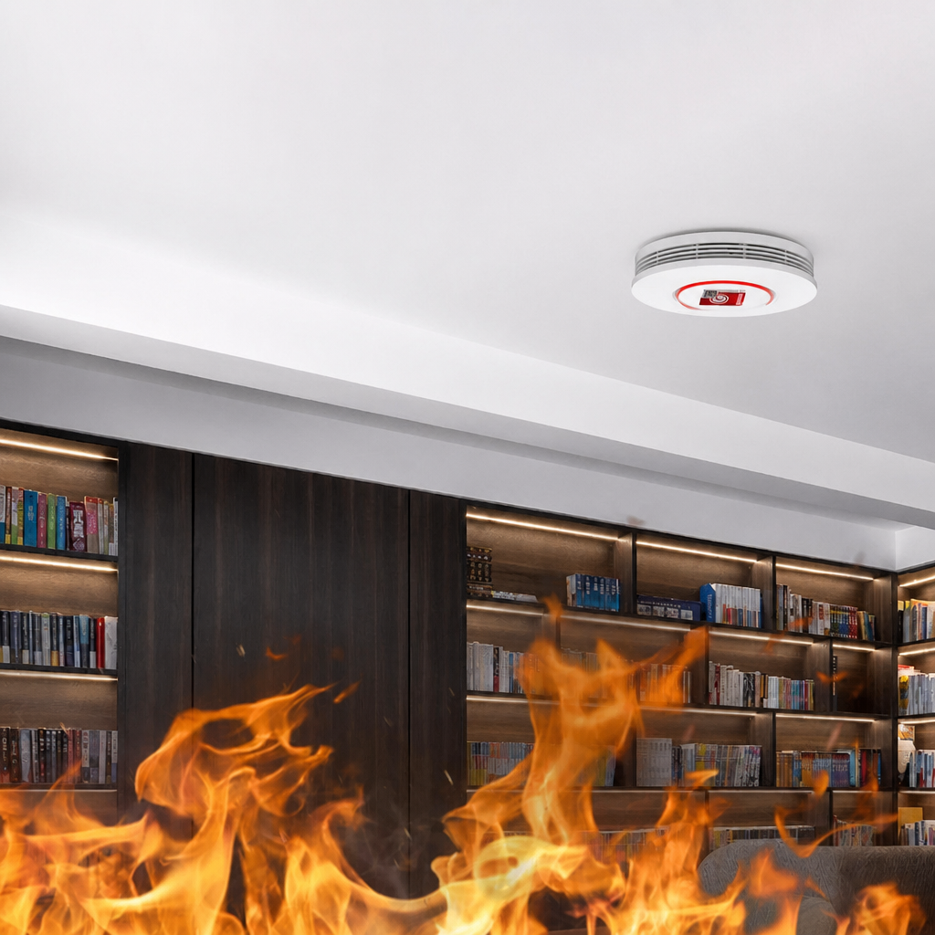 Czujnik Dymu i Czadu Inteligentny Alarm Bezprzewodowy - 3
