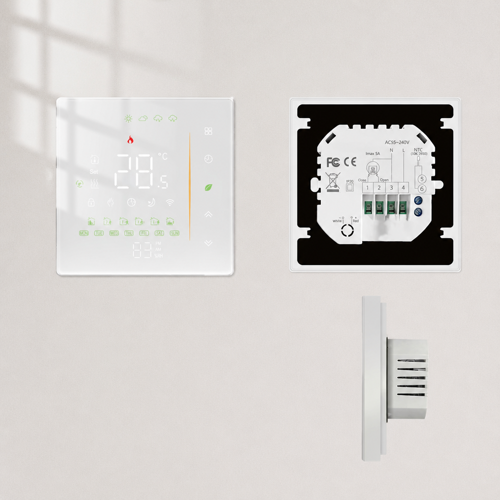 Inteligentny Programowalny Termostat WiFi do Ogrzewania Podlogowego i Gazowego - 6