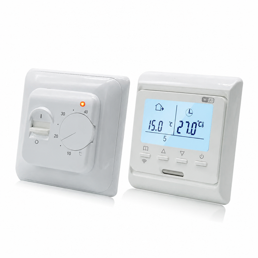 Inteligentny Termostat WiFi Elektroniczny do Ogrzewania Podlogowego z Ekranem LCD - 1