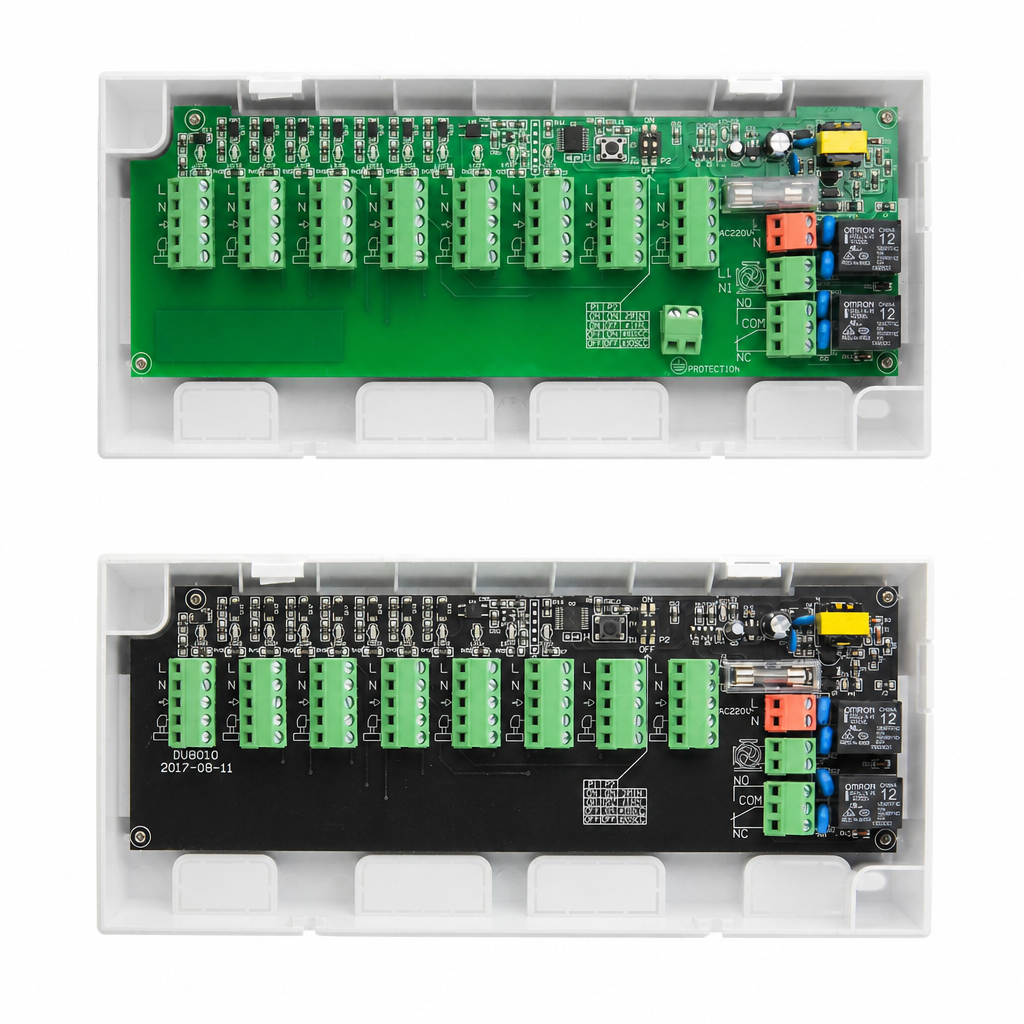 Inteligentny Termostat WiFi Elektroniczny do Ogrzewania Pokojowego 8 Stref - 4