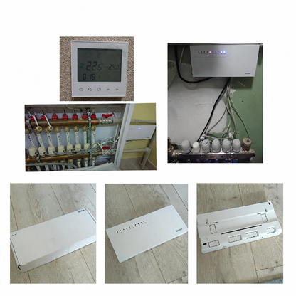 Inteligentny Termostat WiFi Elektroniczny do Ogrzewania Pokojowego 8 Stref - 6