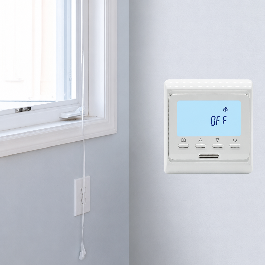 Inteligentny Termostat WiFi Elektroniczny do Ogrzewania Podlogowego z Ekranem LCD - 5