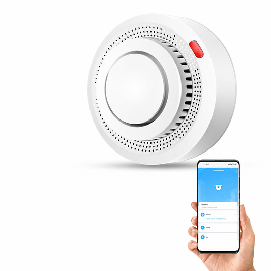 Inteligentny Czujnik Dymu i Czadu WiFi z Alarmem 85dB - 1