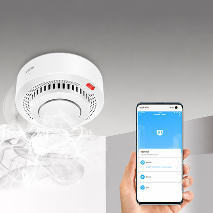 Inteligentny Czujnik Dymu i Czadu WiFi z Alarmem 85dB - 4