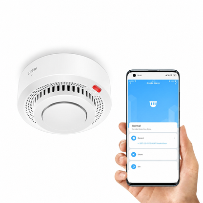 Inteligentny Czujnik Dymu i Czadu WiFi z Alarmem 85dB - 5