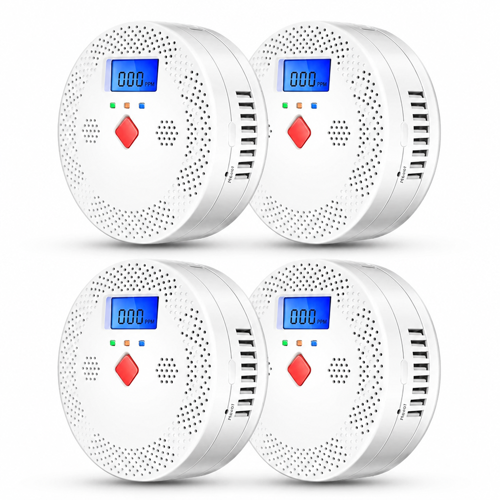 Inteligentny Czujnik Tlenku Węgla WiFi z Alarmem 85dB - 9