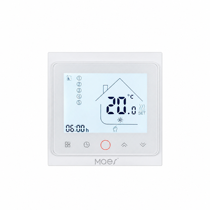 Inteligentny Termostat Elektroniczny Grzejnikowy do Ogrzewania Wodnego i Elektrycznego - 12