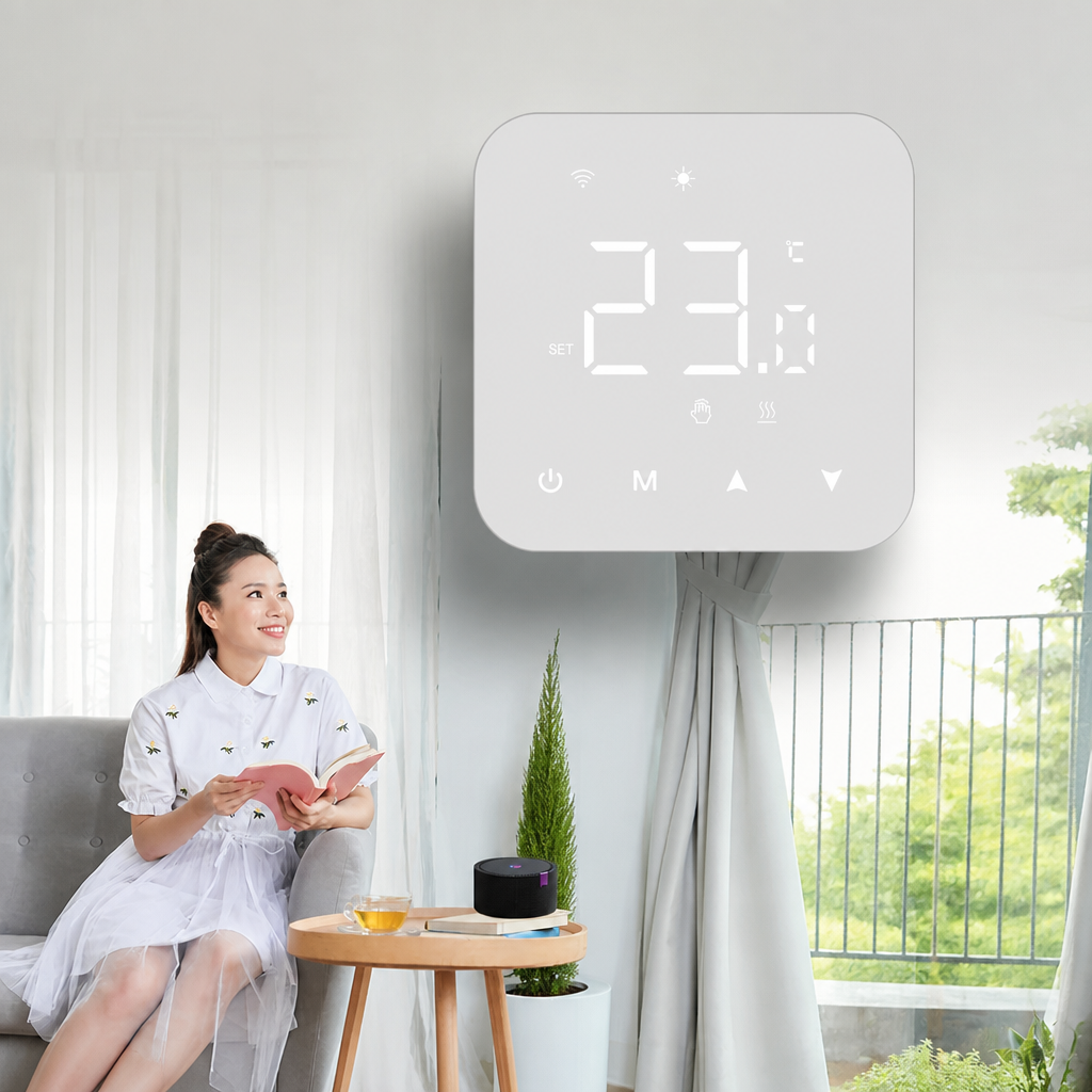 Inteligentny Termostat WiFi do Grzejnika z Aplikacją Tuya - 3