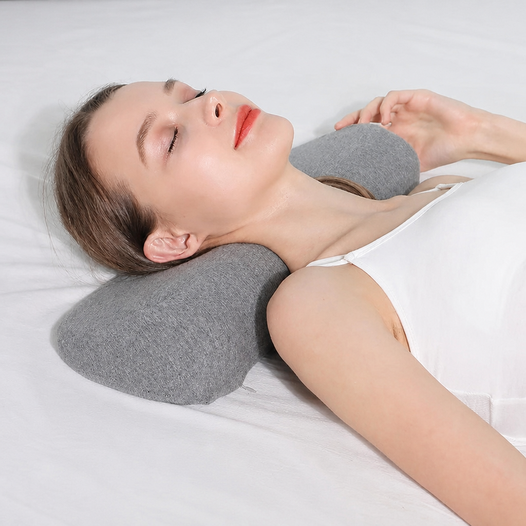 Ergonomiczna Ortopedyczna Poduszka Szyjna z Pianki Memory - 3